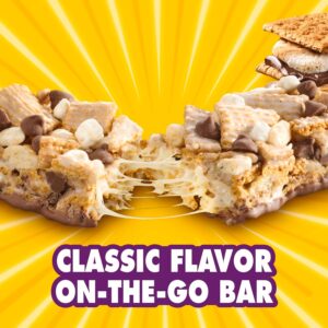 Lucky Charms and Golden Grahams S'mores Cereal Treat Bars, Snack Bars, Variety Pack, 28 Ct, 26.7 oz