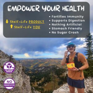 ODD BALLS Organic Energy Balls Cherry – Mushroom Snack with Lion's Mane & Cordyceps - 750mg per serving for Daily Focus & Energy - Vegan & Gluten Free - 8.5 oz